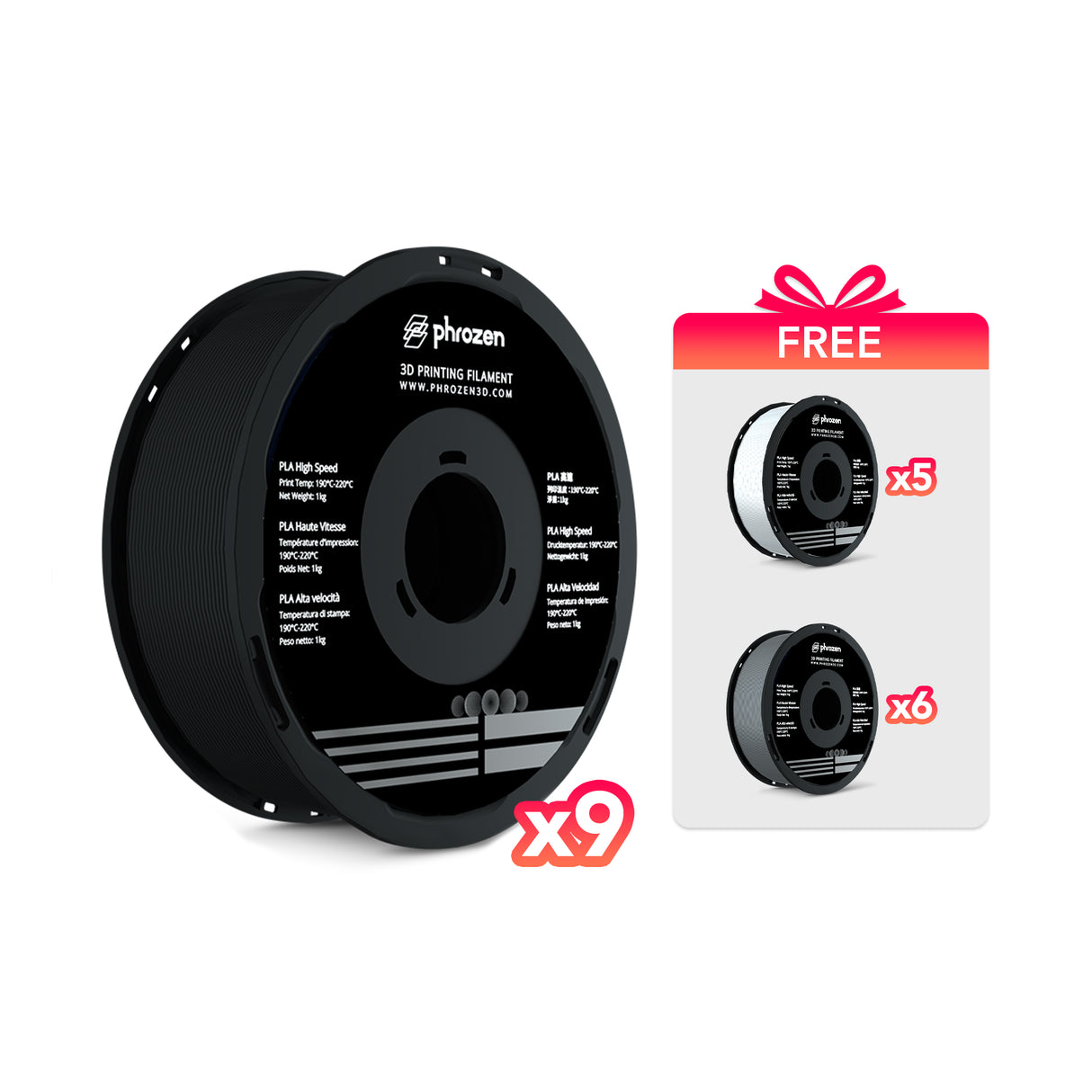 High-Speed PLA Buy 9 Get 11 Free