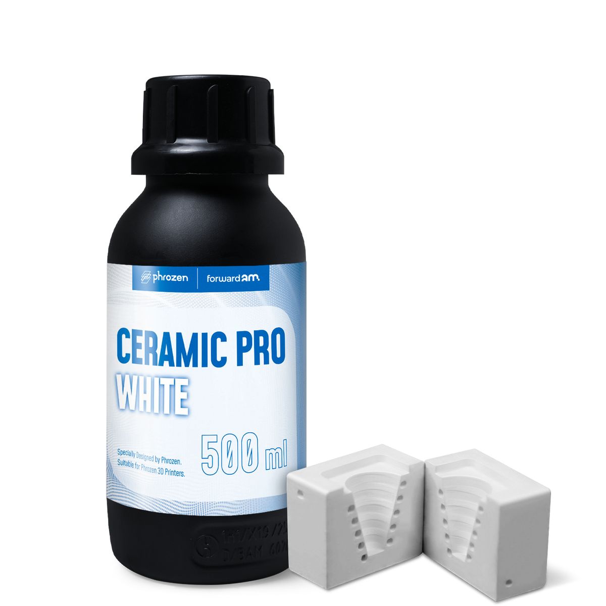 Image showcasing Ceramic Pro Resin - Advanced 3D Printing Material – Phrozen EU