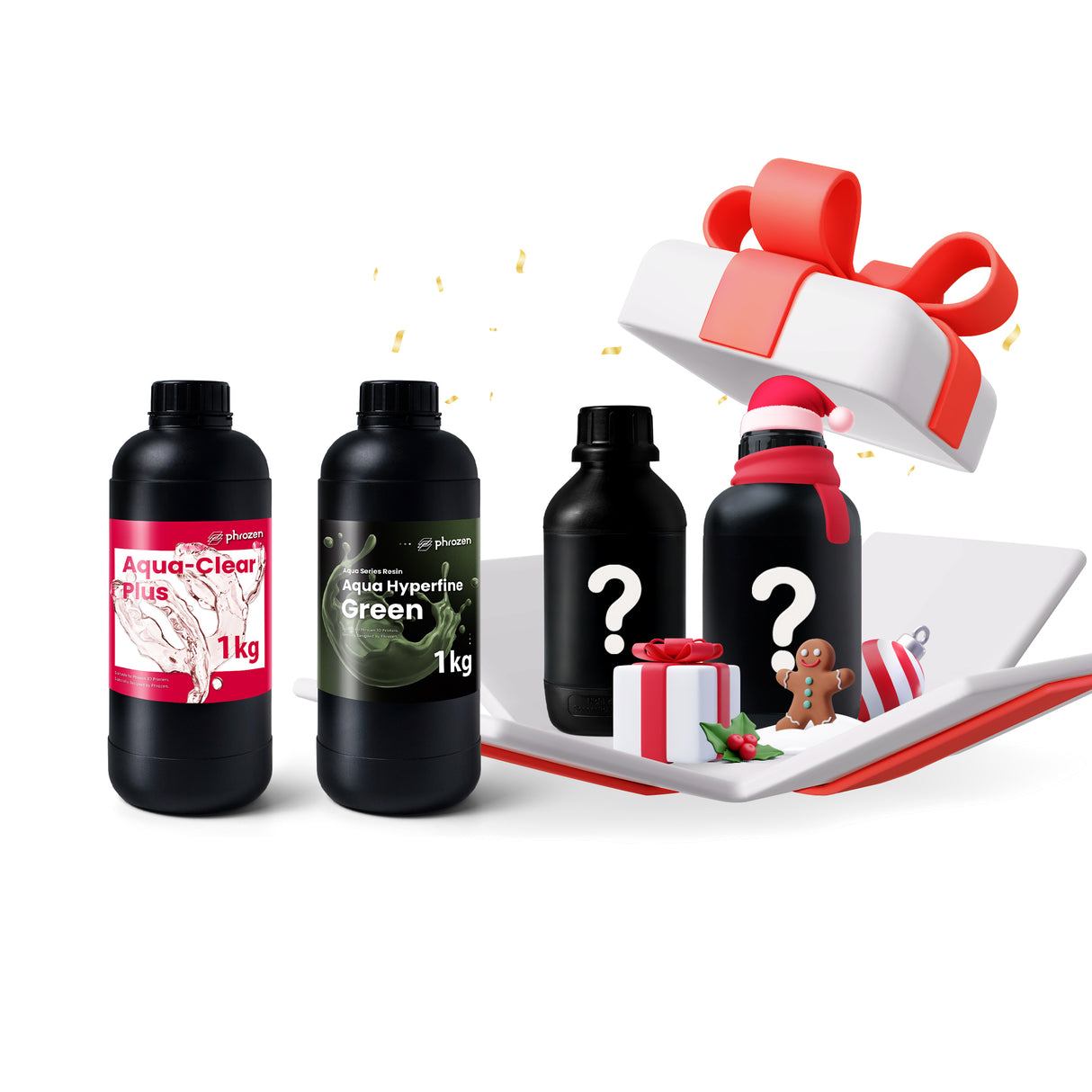 Festive Elite Creator Resin Box (4-Pack)