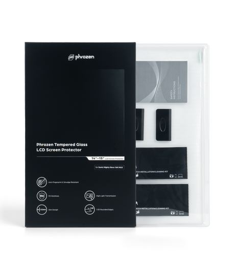 Phrozen Tempered Glass LCD Screen Protector for Mighty Revo 16K MAX (2 Sets)