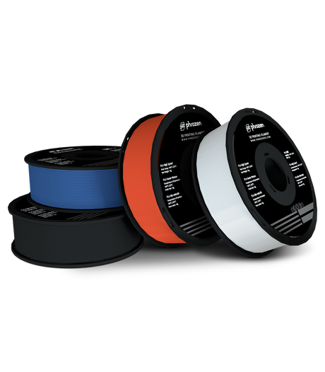Phrozen High-Speed PLA Black & PLA White & Blue & Red Bundle
