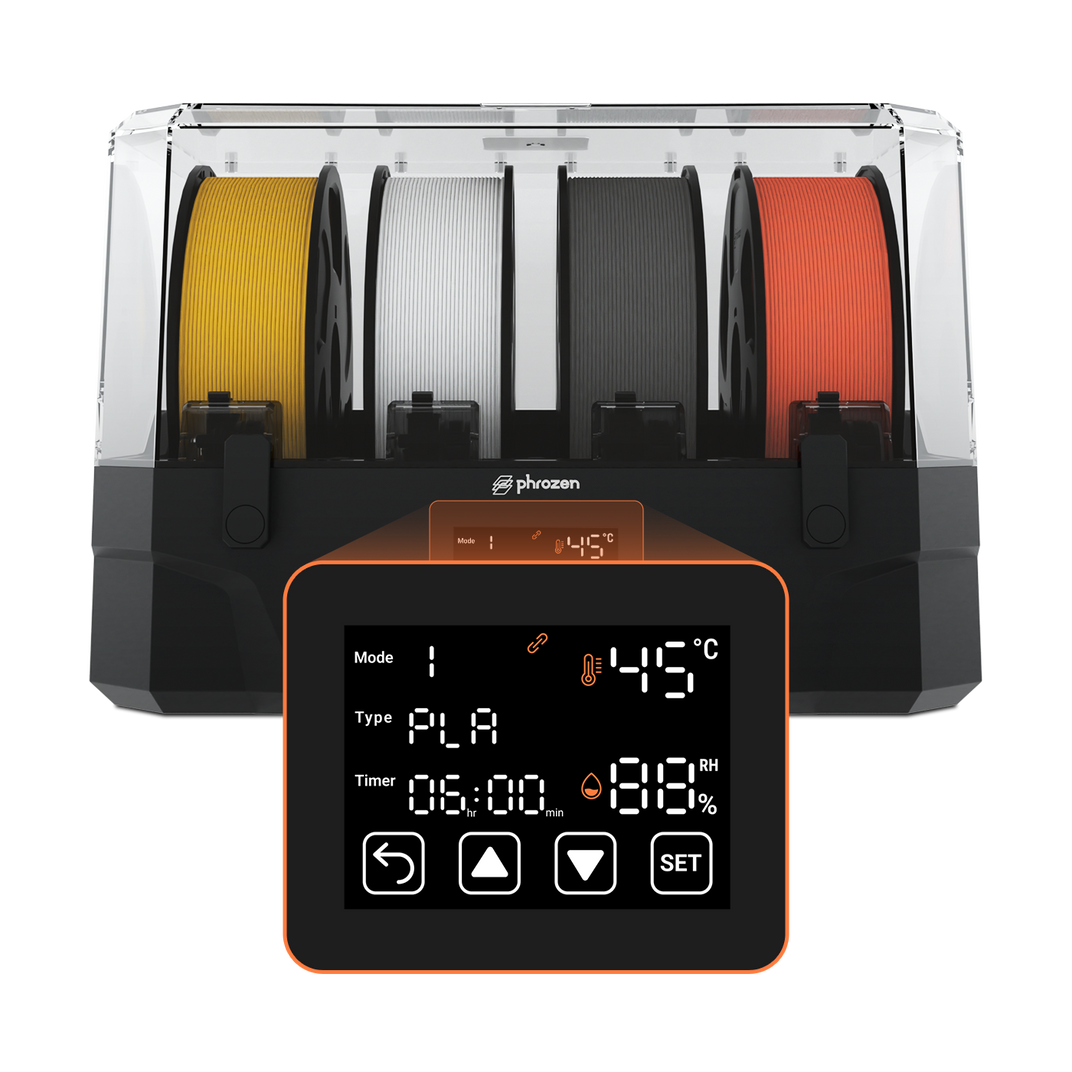 6 組預設材料乾燥模式