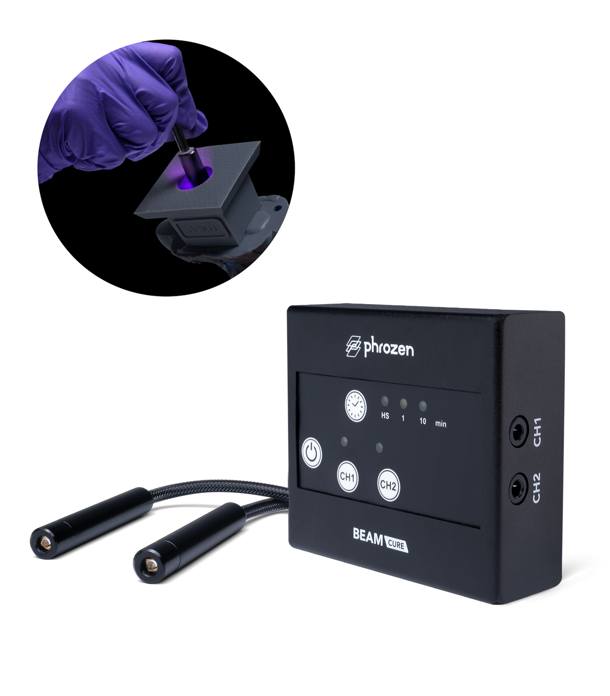 Cure Beam Post Curing UV Pen Phrozen