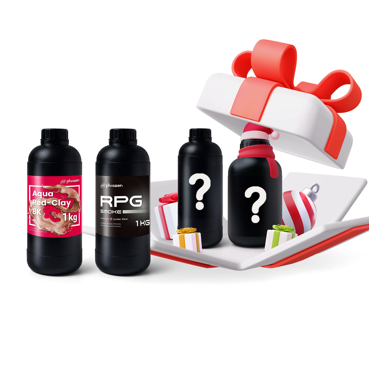 Santa’s Creator Resin Box (4-Pack)